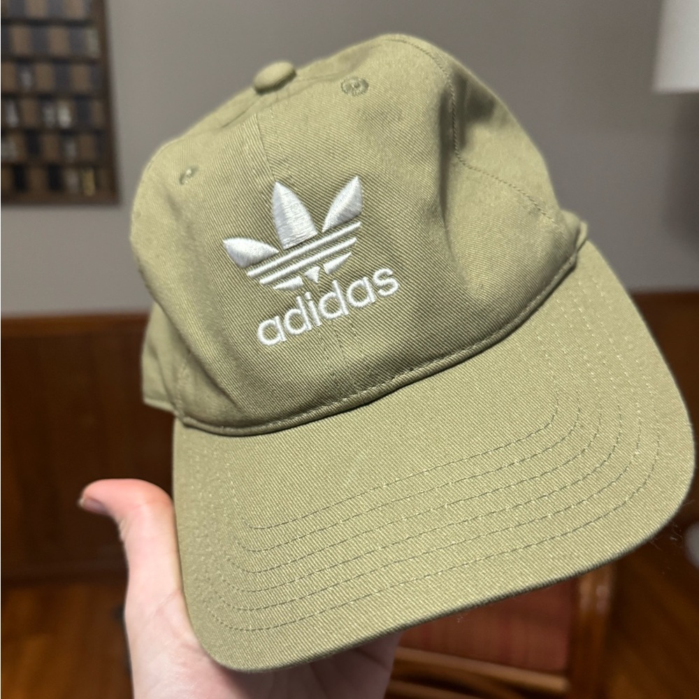 Adidas Olive Green Ball Cap